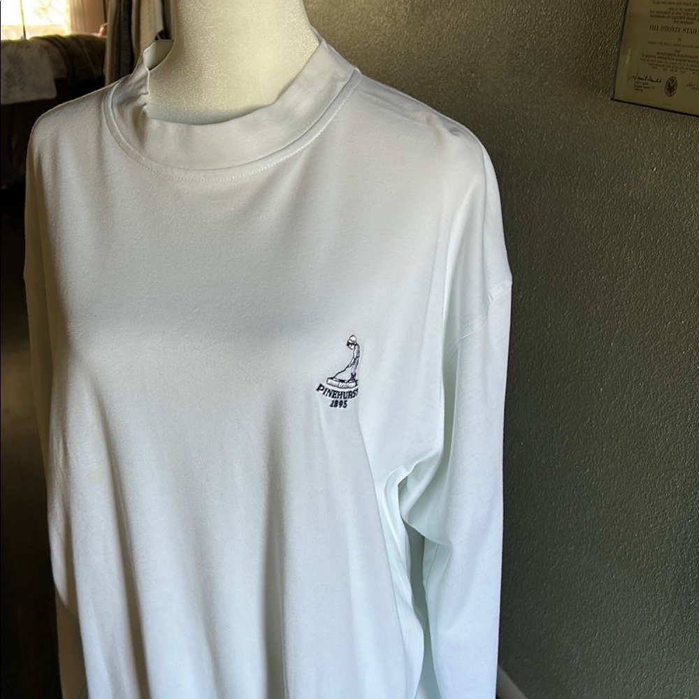 White Nautical Logo Men's Shirt